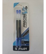 Pilot Precise V7 RT Rolling Ball Refills Fine 0.7mm Blue Ink 2pk - $2.97