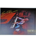 ELTON JOHN SIGNED LITHOGRAPH - Numbered - Yellow Brick Road Tour 16&quot;x 20... - £833.34 GBP