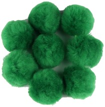 Touch Of Nature 2&quot; Pom-Poms 8/Pkg-Kelly Green - £16.26 GBP