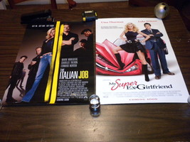 2 movie posters: Uma Thurman My Super ExGirlfriend &amp; Charlize Theron Ita... - $19.99