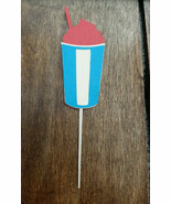ICEE or Slushie Style Cupcake Toppers!! Lot of 12 - $5.34 CAD