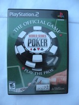 Video Game PS2 PlayStation 2 World Series Of Poker  - £3.90 GBP