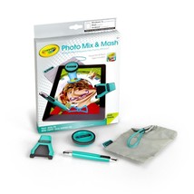 Crayola Photo Mix and Mash, App, Digital Pen,Stamper &amp; Morphing Tool + Pouch NR - £3.75 GBP