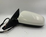 2005-2008 Audi A6 Driver Side View Power Door Mirror White OEM P03B09004 - £39.63 GBP