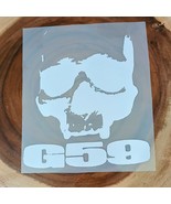 G59 Skull Premium Vinyl Decal | Suicideboys | Scrim | Ruby da Cherry | F... - $112.32 MXN+