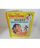 DISNEY FUN TO READ LIBRARY VOL.1 MICKEY MEETS THE GIANT 1986 CHILDRENS BOOK - £3.85 GBP