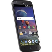 ZTE ZMax Champ 4G LTE with 8GB Memory Cell Phone Total Wireless - Black - £50.23 GBP