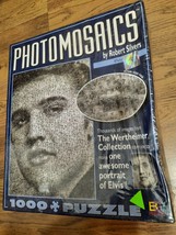 Photomosaics Jigsaw Puzzle By Robert Silvers Portrait Elvis Presley 1000 + Pcs - £7.44 GBP