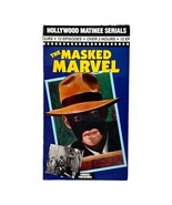 Masked Marvel  Hollywood Matinee Serials 1943 Boxset Vintage VHS  B&amp;W 12... - £18.83 GBP