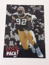Reggie White Green Bay Packers 1994 Playoff Sack Pack Card #228 - £0.77 GBP