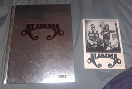 Alabama Band Yearbook 1983 Musical Masterpiece Tour Book Picture &amp; 6 Tic... - $35.52