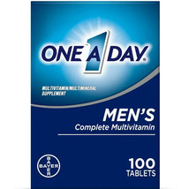 One A Day Men&#39;s Multivitamin 100 Tablets, Multivitamins for Men Exp 03/2024 - £11.07 GBP
