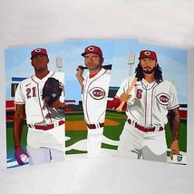 Set Of 2022 Cincinnati Reds SGA Posters Featuring Greene, Votto, India 0822! - £35.56 GBP