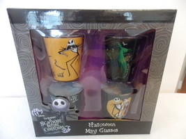 Disney Nightmare Before Christmas Halloween Mini Glasses  - £18.88 GBP