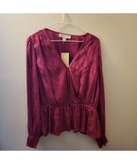 NWT Michael Kors Blouse Size L - $914.99 MXN