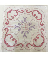 cross stitch quilt blocks 4 piece set completed Nojae of Fairway fabric ... - $19.75