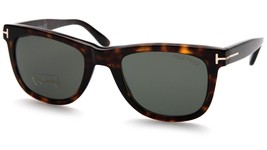 New Tom Ford Leo TF336 56R Havana Sunglasses 52-21-145mm B42mm Italy Polarized - £135.41 GBP