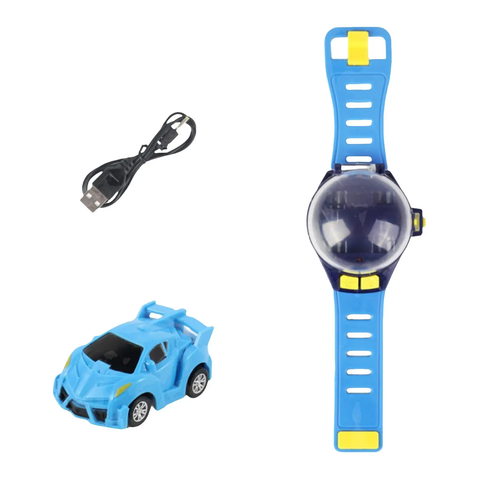 Play Cute Toy Play&#39;s Watch Remote Control Toy Car Model Toy Car Birthday Present - £23.17 GBP