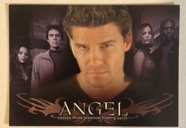 Angel Trading Card David Boreanaz #A3 Charisma Carpenter - £1.57 GBP