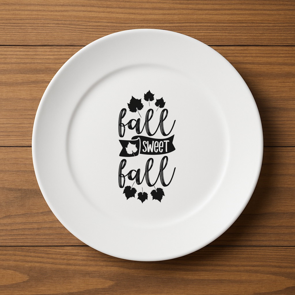 Fall Sweet Fall Plate - $14.98+