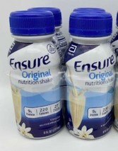 4pk Ensure Original Vanilla Nutrition Shake EXP10/24  Meal Replacement S... - £10.93 GBP