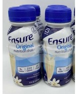 4pk Ensure Original Vanilla Nutrition Shake EXP10/24  Meal Replacement S... - £11.00 GBP