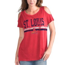 St. Louis Cardinals Women&#39;s Cold Shoulder Scoopneck Tee - New With Tags! - $19.99