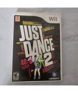Just Dance 2 (Nintendo Wii, 2010) With Case And Manual - $5.99
