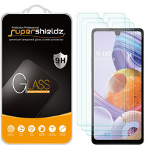 [3-Pack] Tempered Glass Screen Protector For Lg Stylo 6 - £15.97 GBP