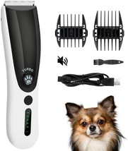 Turbo PRO Pet Rechargeable Dog Grooming Kit Ultra Quiet Cordless Clipper... - £23.98 GBP