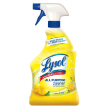 Lysol All Purpose Cleaner Spray Lemon Breeze 32.0oz 12 pack - £93.53 GBP