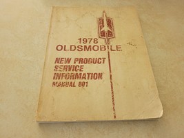 Vintage 1978 OLDSMOBILE New Product Service Information Manual 801 - $15.00