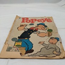 POPEYE #28 (Dell 1954) Front Cover Detacthed Vintage Comic Book The Sailor Man  - £14.23 GBP
