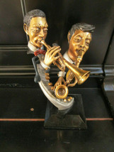 PAUL WEGNER SCUPTURE 1995 ORIGINAL LEGENDS OF JAZZ 2 / 3 MUSICIANS SIGNE... - $1,683.98+