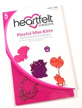 NEW - Heartfelt Creations &quot; Playful Miss Kitty &quot; Craft Dies HCD1-7241 - $22.49