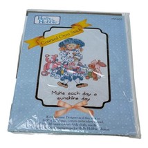 Distlefink Holly Hobbie Counted Cross Stitch Kit Make Sunshine Day Vintage New - £22.89 GBP