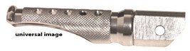 Emgo Anodized Aluminum Rear Foot Pegs Slash Cut Silver 50-11311A - $30.95
