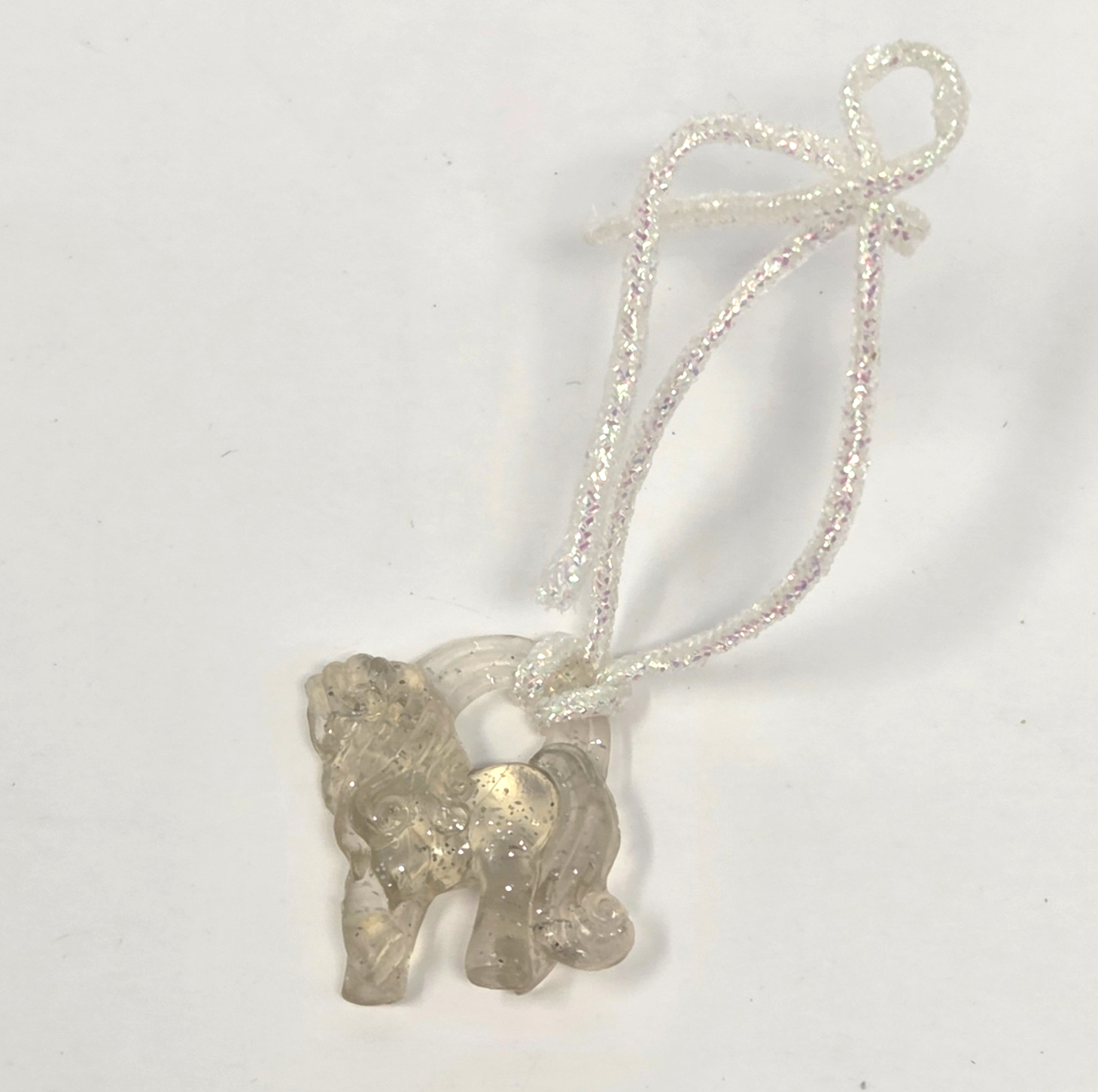 MY LITTLE PONY G3 HASBRO GLITTER SPARKLE CHARM NECKLACE FOR PONIES CLEAR Item image 3