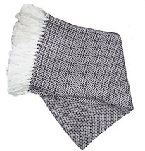 Alpakaandmore, Throw Blanket Peruvian Alpaca Wool 67 X 51.20 (170 X 130 ... - £129.68 GBP