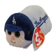 TY Beanie Boos - Teeny Tys Stackable Plush - MLB - LOS ANGELES DODGERS - £10.93 GBP