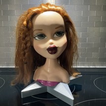 Bratz Funky Fashion Makeover Styling Head Meygan 2002 Red Hair green eyes HTF - $51.82