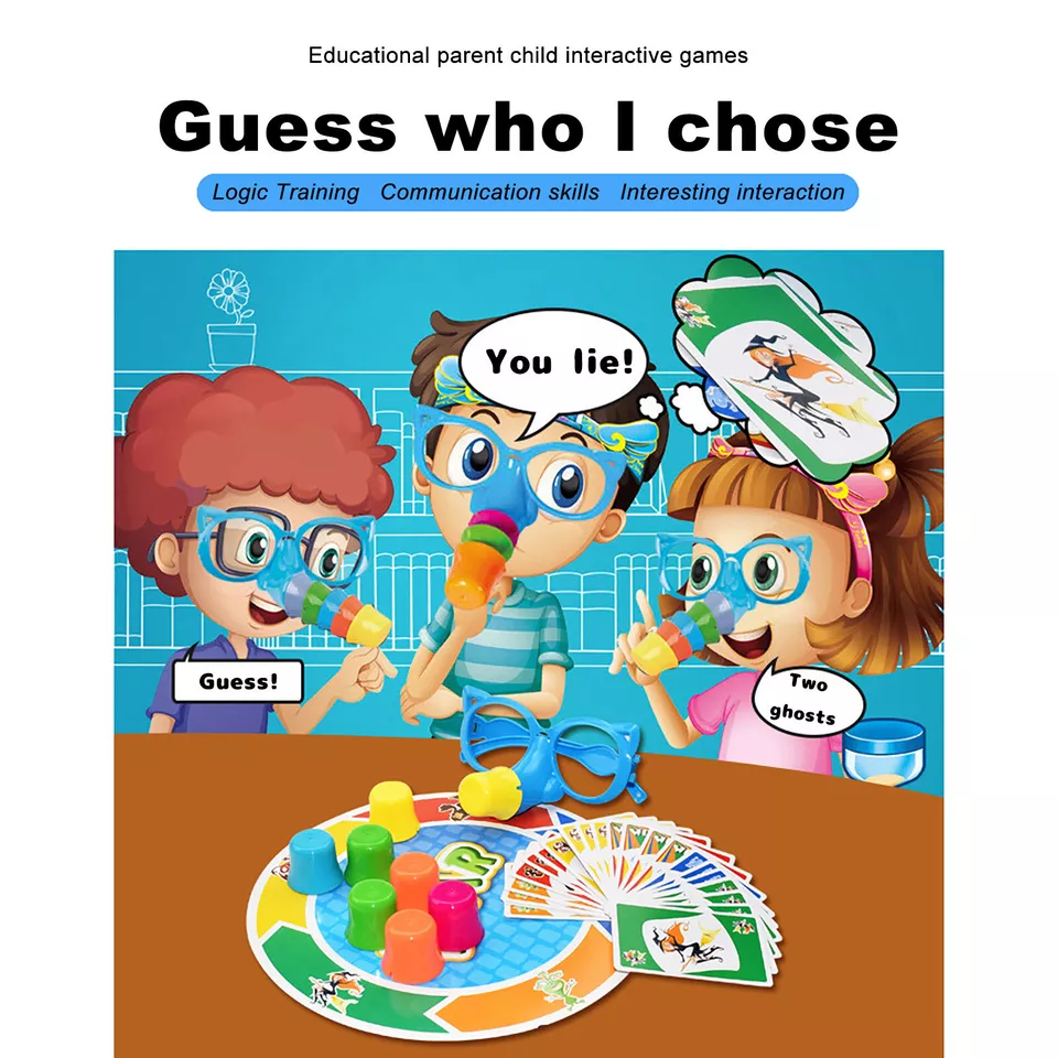 Family Fun Fibber Board Game Growing Nose Interesting Family Interactive... - $31.44 CAD