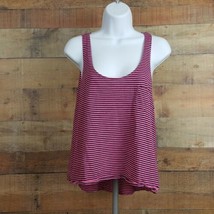 Pink Victoia&#39;s Secret Tank Top Women&#39;s Size S Pink Striped TZ4 - £6.18 GBP