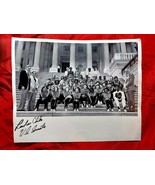 Autographed Photo Senator Lawton Chiles with Leesburg,Florida Marching Band - £36.90 GBP