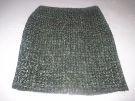 LIZ CLAIBORNE LADIES ACRYLIC/POLY/WOOL STRAIGHT SKIRT-6-FULLY LINED-GENT... - $7.69