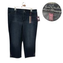Gloria Vanderbilt Jordyn Women’s Capri Jeans Size 16 NWT Mid-Rise Slimming - $24.30