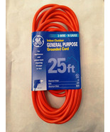 GE 25 ft. 3-Wire 16-Gauge Grounded Indoor/Outdoor Extension Cord - $9.49