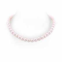 Authenticity Guarantee 
22&quot; Single Strand Freshwater Cultured Pearl Matinee N... - £564.36 GBP