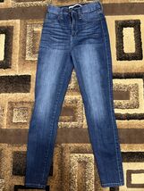 Celebrity Pink The Deb Skinny Leg Jeans Women's 5/27 Blue Dark Wash Mid ... - $14.85