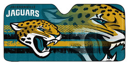 Jacksonville Jaguars Auto Sun Shade 59x27 - $1,126.25 MXN